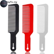 SC】 Hair Clipper Comb Barber Flat Top Combs Hairdressing Hair Cutting Styling Tool [MY]