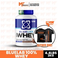 USN BlueLab 100% Whey Protein 2kg + Free Gift - Makanan Tambahan Whey Protin