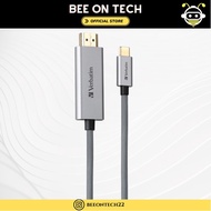 Verbatim 65709 Type C 3.1 to 4K HDMI 2.0 Cable - Grey (200cm)