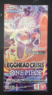 有2盒。one piece 卡牌遊戲 EB-04 Egghead Crisis