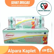 Alpara 1 strip obat batuk dan pilek disertai demam, obat batuk - batuk dan pilek