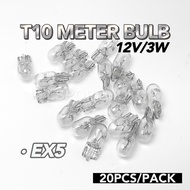 20PCS/PACK 🔥 T10 METER BULB 12V/3W - EX5 / EX5 DREAM MOTORCYCLE