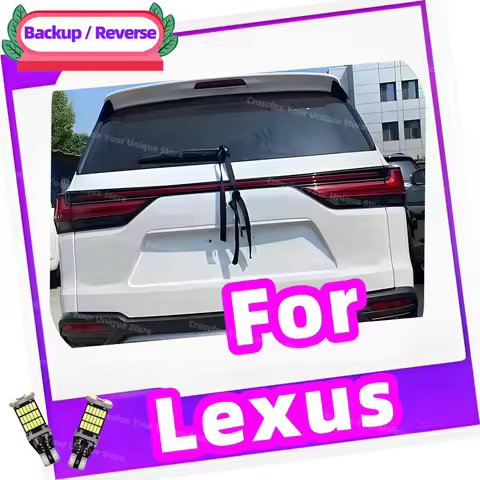 2x LED Backup Light Bulbs 6000K Reverse Lamps W16W T15 921 For Lexus RX400H RX350 RX450H RX450HL RC 