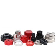1/4, 3/8 Fractional Hand Thru-Hole Nuts Aluminum Knurled Nuts