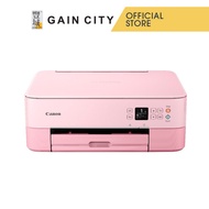 Canon Pixma Inkjet Printer Ts5370a Pink | 13/6.8 Ipm | Wifi | Print | Scan | Copy | Duplex Print