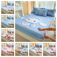 Cartoon Bedding set Fitted Bedsheet Pillow case Super Single/ Single/ Queen/ King size Bed Cover