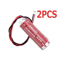 Comes Maxell ER17/50 3.6V 2750mah Robot 2pcs Battery Lithium Thionyl Chloride PLC Batteries Cell Pac