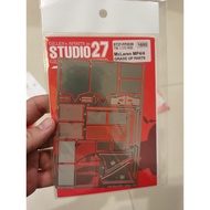 Studio27 1/20 99T Etching Sheet Sold Studio27 1/20 mp4/4 140 Studio27 1/20 mp4/5B 140 Studio27 1/20 
