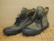 全新Sperry 美國經典帆布鞋 Cutwater Surplus Boots Olive 橄欖綠靴