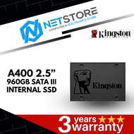 KINGSTON A400 2.5” 960GB SATA III INTERNAL SSD - SA400S37/960G