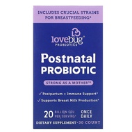 LoveBug Probiotics, Postnatal Probiotic, 20 Billion CFU, 30 Count