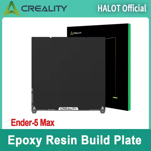 Creality Ender 5 Max Epoxy Resin Build Plate 415×430mm EP Coated Magnetic Steel Bed Plate for Creali