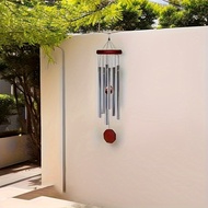 Metal Wind Chimes: 6 Aluminum Tubes, No Batteries Required, Decorative Wind Chimes