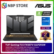 Asus TUF Gaming F15 FX507V-ULP291W 15.6'' FHD 144Hz Gaming Laptop ( I7-13620H, 16GB, 1TB SSD, RTX405