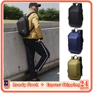 OZUKO Men Stylist Hardcase Anti Theft Travel Laptop Backpack School Bag (Type 1)