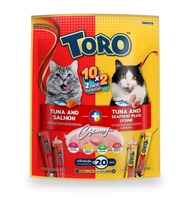 Toro Toro (โทโร่ โทโร่) ขนมแมวเลีย แพ็ค ( 15g.x20ซอง )
