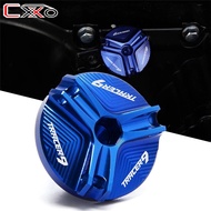 For Yamaha TRACER 9 TRACER9/GT 2021 2022 Motorcycle Engine Oil Filter Cover Oil Plug Cap with logo