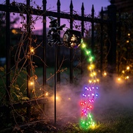 CS.B Halloween Outdoor Decorations, LED Boiling Cauldron Prop With Magic Potion Light Effects