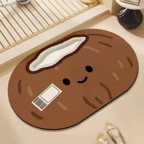 Bathroom absorbent diatom mud toilet doormat toilet toilet floor mat toilet carpet