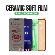 ( CERAMIC ) OPPO A96 OPPO A92 CERAMIC HD CLEAR MATTE ANTI BLUE MATTE  PRIVACY SCREEN PROTECTOR