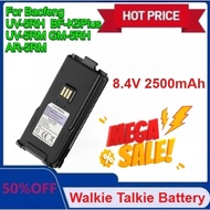 For Baofeng UV-5RH Walkie Talkie Enlarge Battery 8.4V 2500mAh BF-K5Plus UV-5RM GM-5RH AR-5RM Two Way
