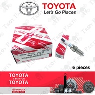 (6pc) Original Toyota Iridium Spark Plug 90919-01247 Alphard Vellfire Estima GSR50 Lexus RX350 3.5 V