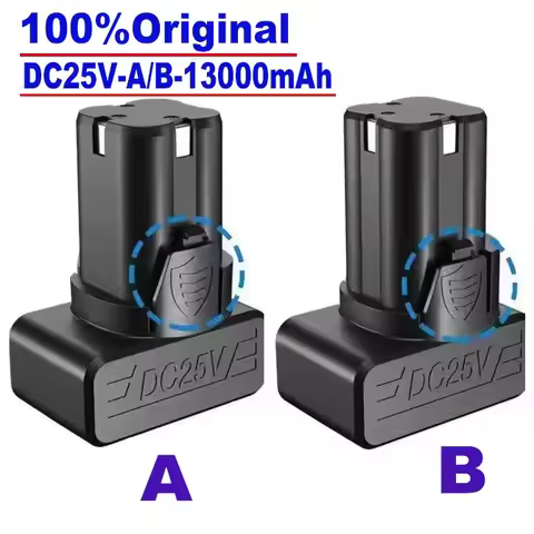 100% New 25V Electric Screwdriver Battery Cordless Drill Electric Drill Battery Cordless Screw Drive