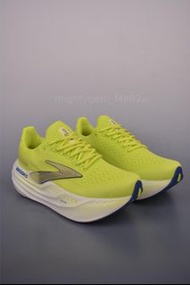 Brooks Glycerin 19 螢光黃色男跑鞋