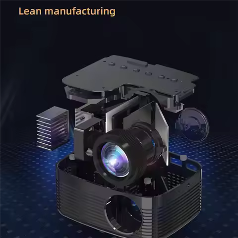 Reliable1920x1080P Projector T11 Multi-Functional Home Projector Mini Portable Same Screen Version P