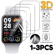 1-3PCS Full Cover HD Soft Hydrogel Film For Xiaomi Smart Band 10 Pro Curved Black Edge Soft Glass Fi