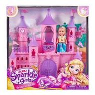 Sparkle Girlz Mini Fantasy Castle With 4.5" Cupcake Doll By ZURU, For Girls 3 Years Old And Up