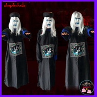 Ghost Cosplay Costume Judge Ghost Cosplay Costume Set for Halloween Festival