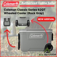Coleman Classic Series 62QT Wheeled Cooler (Rock Gray)