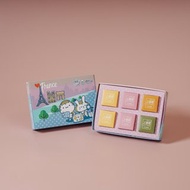 王媽媽四色禮盒鳳梨鳳凰土鳳梨抺茶6入