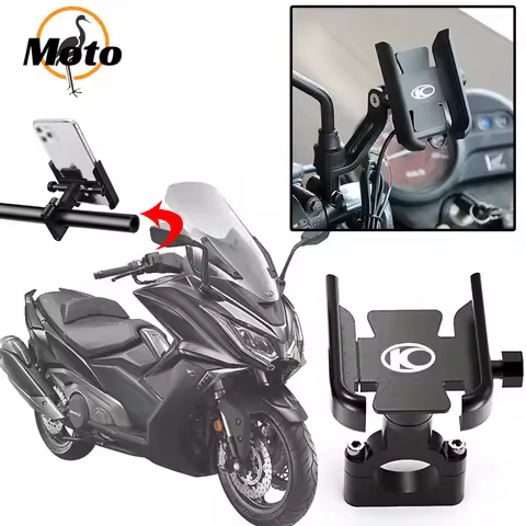For KYMCO XCITING 250 300 350 400 500 Kxct Downtown DT 250i 300i 350i Motorcycle Handlebar Mobile Ph