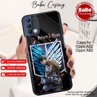 Case Oppo A52 A92 Terbaru Levi Ackerman 03 Lucu casing Hp Murah Terlaris Kesing softcase Babe Casing