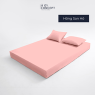 Combo 3 Món Lụa Tencel Ga Giường 1m6x2m 1m8x2m và 2 vỏ gối nằm À Ơi Concept cao cấp Hàn Quốc nhiều