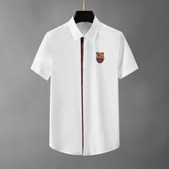 Summer New Style Men's Creative Short-Sleeved Shirt Fashion Trend All-Match Order FCB Standard Tence