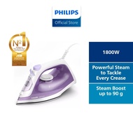 PHILIPS 1000 Series Steam Iron - DST1020/30, 1800W, 250ml water tank