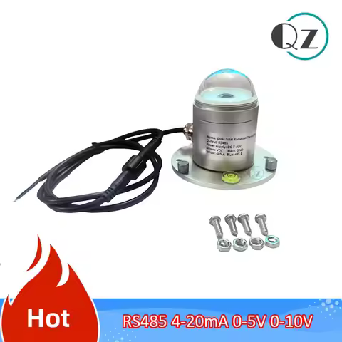RS485 photoelectric total solar radiation sensor sunshine hour meter radiation monitoring meteorolog
