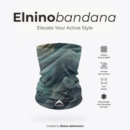 Elnino Multipurpose Headwear Mask Bandana Buff Outdoor Quick dryBANDO - Teal Elevation