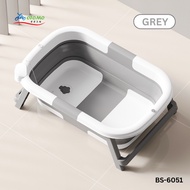 Otomo Foldable Baby Bath Tub Newborn Entrance Shower Hot Sink Barrel Tab Besen Mandi Bayi Lipat