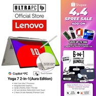 Lenovo Yoga 7 2-in-1 Aura Edition – 14″ WUXGA OLED – Intel Core Ultra 7 – 32GB RAM – 1TB SSD – AI Co