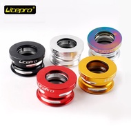 Litepro Folding Bike Headset 44mm Built-in Bearing Headset Sealed Bearing Bowl Set For Fnhon Ynhon BYA412 P18 P8 Headsets