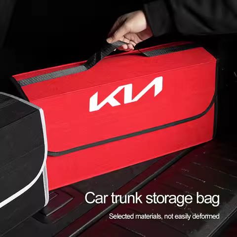 Car Trunk Organizer Box Large Capacity Folding Storage Bag For KIA K9 Sportage Niro K5 Carnival EV6 