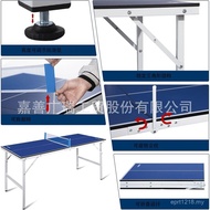 Table Tennis Table Foldable Adjustable Table Tennis Table Portable Feet Medium Size 60 Inch QPCD