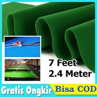 Kain Laken Meja Billiard Bilyard Karpet Meja 7 Feet Billiard Table Cloth Meja Biliar