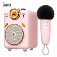 Divoom Fairy-OK Portable Bluetooth Speaker with Microphone Karaoke Function with Voice Change, FM Radio, TF Card