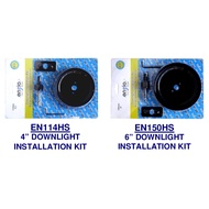 ENZIO 4" & 6" DOWNLIGHT INSTALLATION KIT HIGH CARBON STEEL HOLE SAW 114mm 150mm