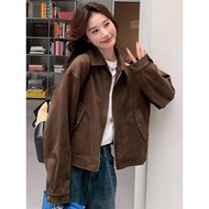 Melade Jacket American Jacket Leather Jacket y2k Jacket Melade Jacket Melade Leather Jacket Coffee C
